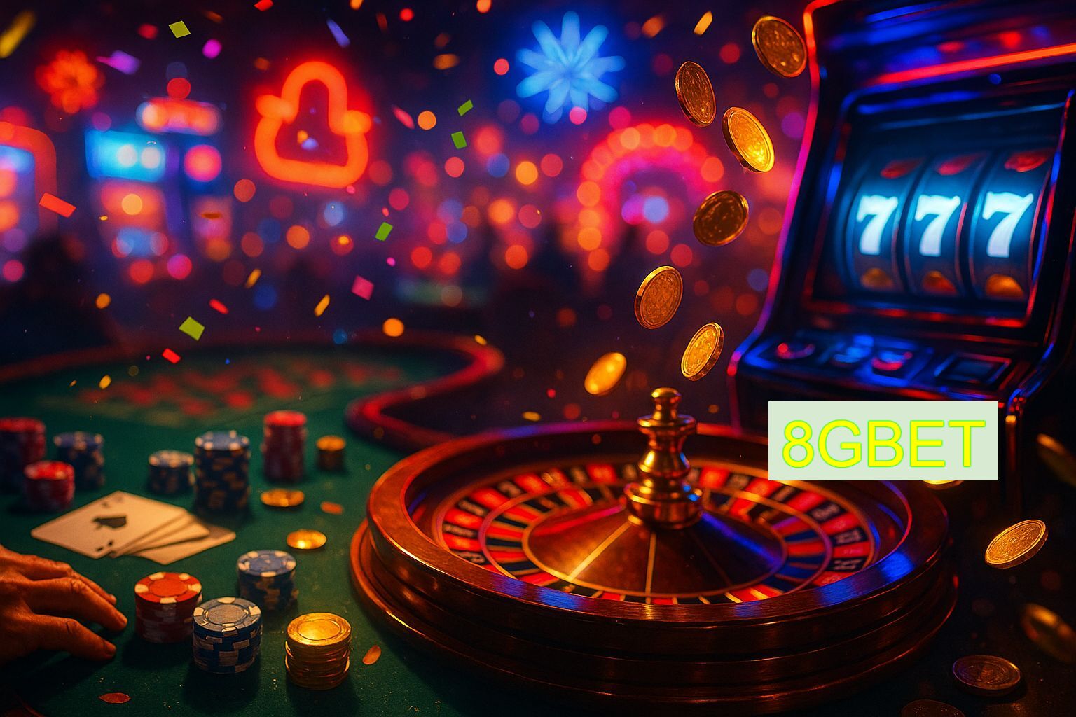 Jogos emocionantes no 8GBET