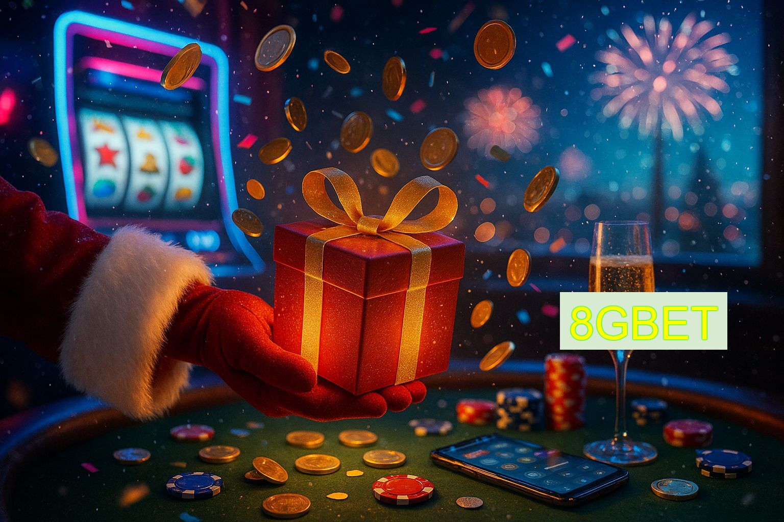 Promoções de Ano Novo no 8GBET